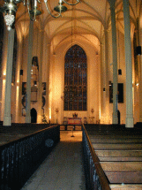 interior looking east