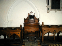 harmonium in chancel