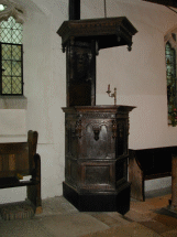 Marsh Baldon, pulpit